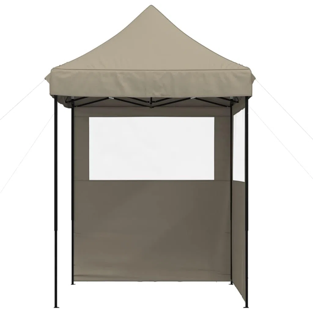 Składany namiot typu Pop-up 200 x 200 x 306 cm (taupe)